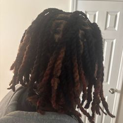 Happy client after her appointment