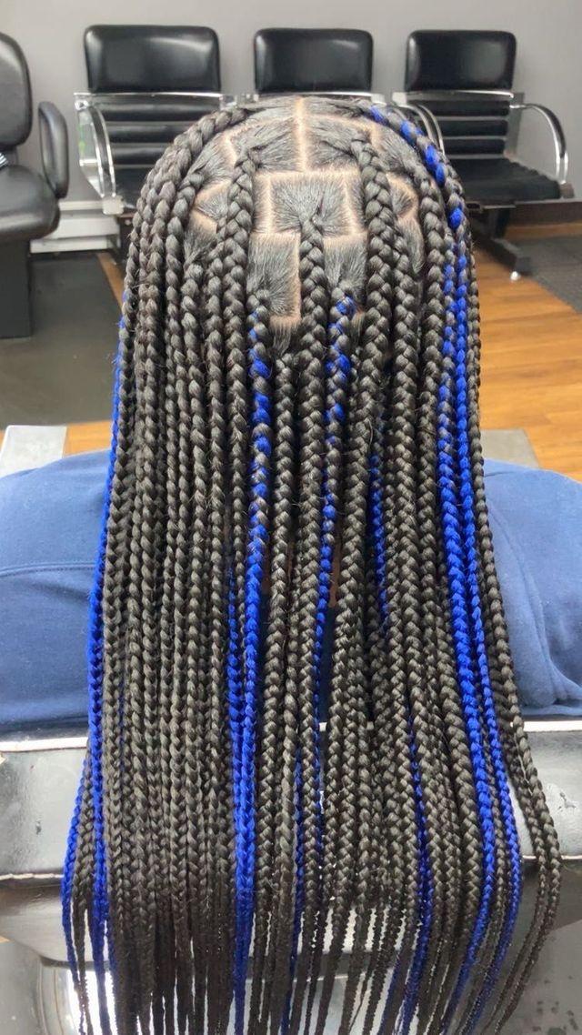 Feed-in braids